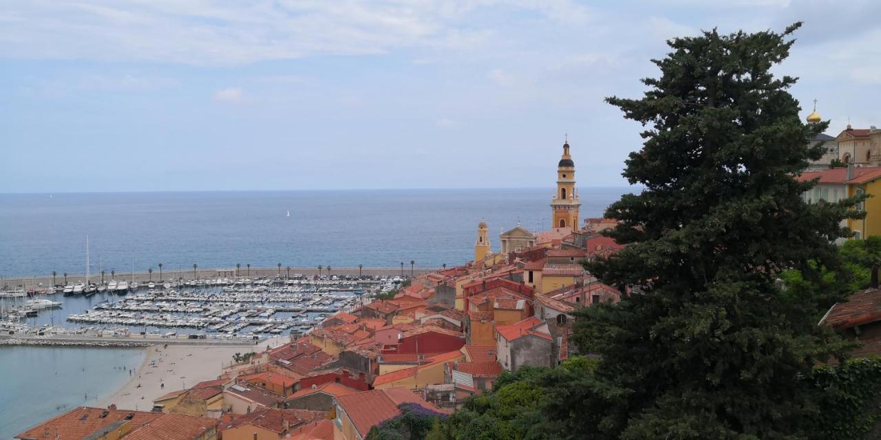 Joli Studio Dans Le Coeur De Menton Eksteriør billede
