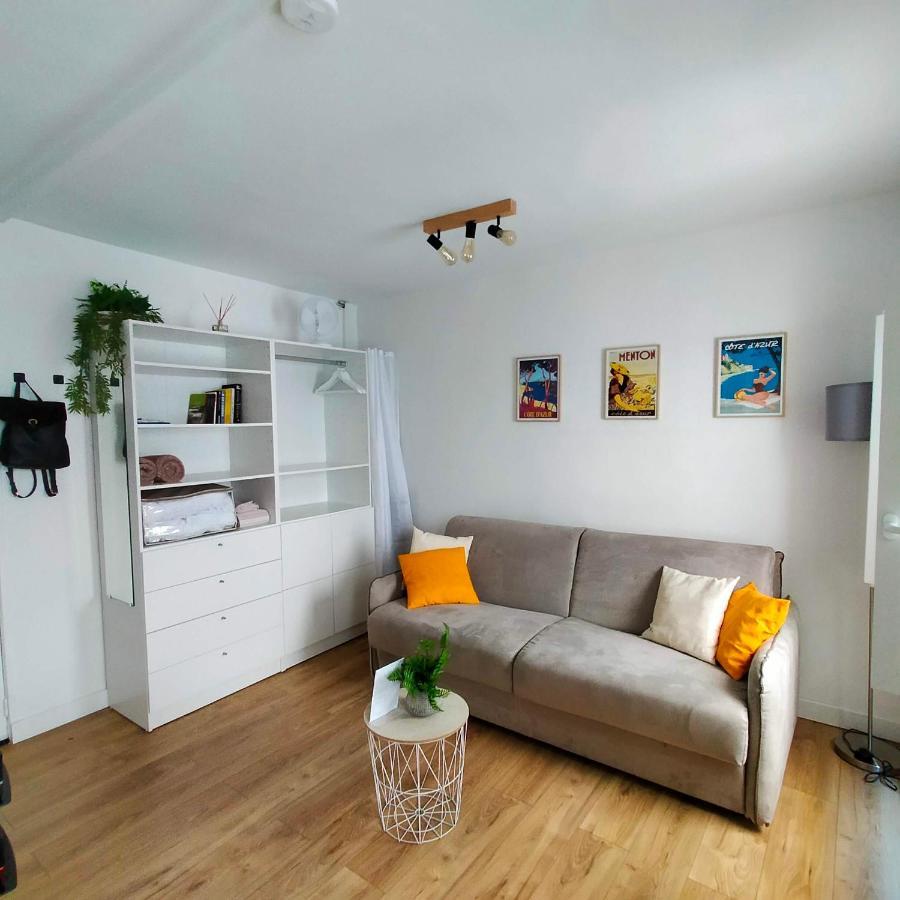 Joli Studio Dans Le Coeur De Menton Eksteriør billede